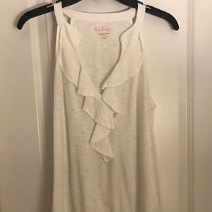 White Lilly Pulitzer tank